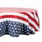 DII® 70" Round Stars & Stripes Tablecloth